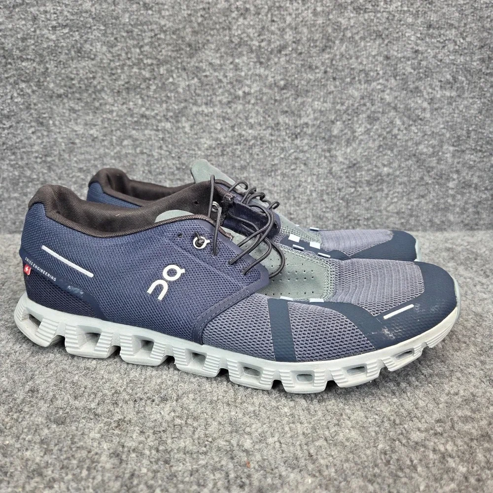 On Cloud 5 Midnight Navy Men's 9.5 Walking Running Sneakers Shoes 59.98167